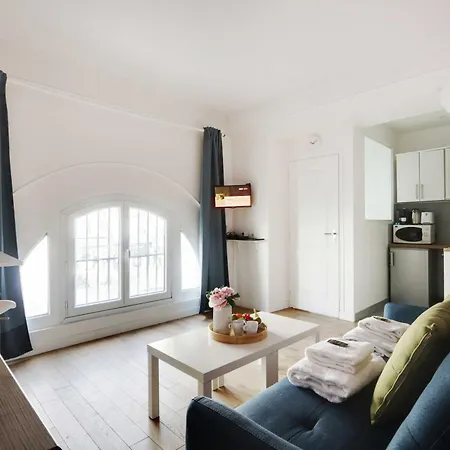 Apartmán Atypical Bright - 2p - Gare Du Nord Paříž